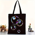 Borsa in tessuto shopper con "Bolle sapone" - IN ARRIVO -