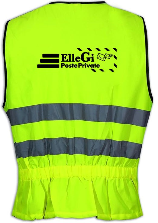 Gilet per lavoro riflettente PERSONALIZATO