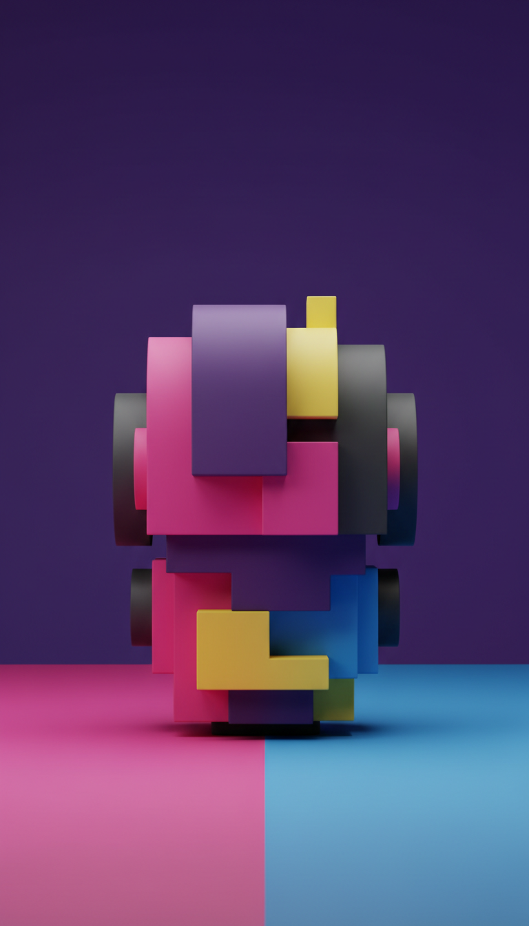 Gadget da scrivania pop-art