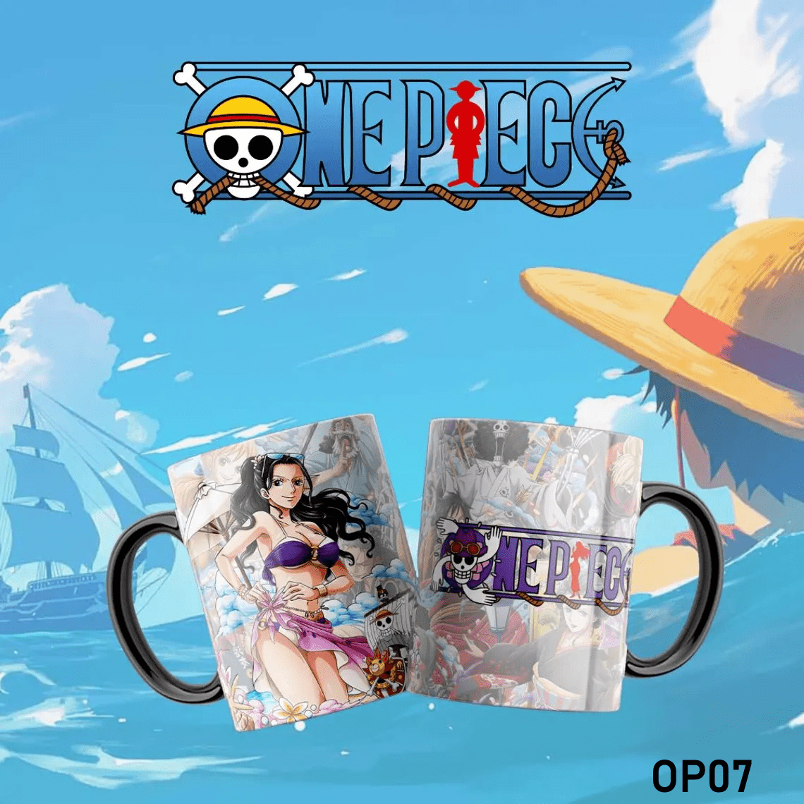 Tazza 330 ml con immagini One Piece - ElleGi Shop - Tazza 330 ml con immagini One Piece