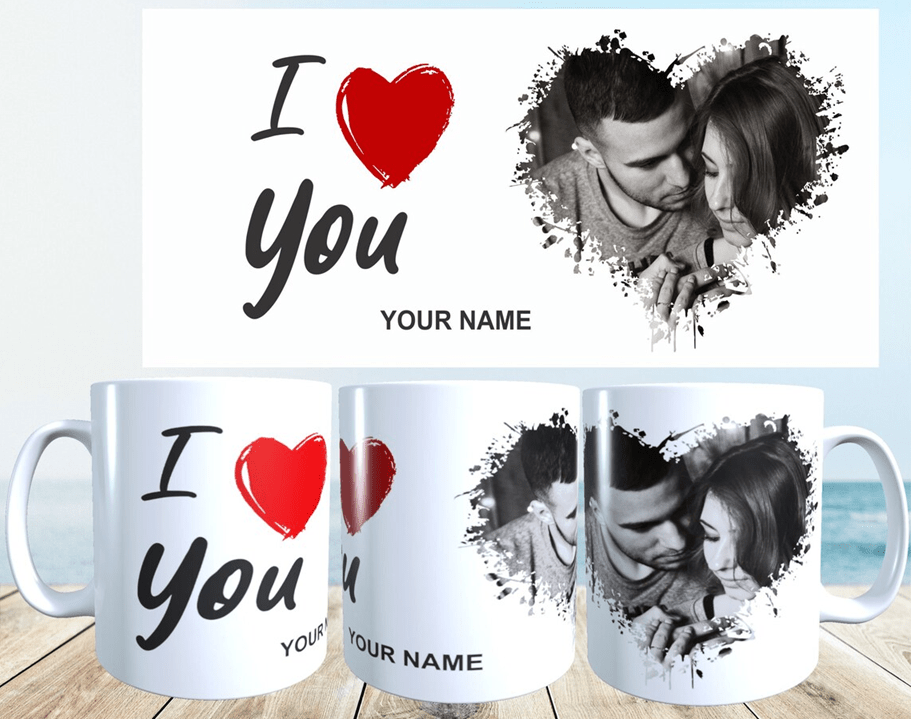 Tazza "I Love You" personalizzata - ElleGi Shop - Tazza "I Love You" personalizzata